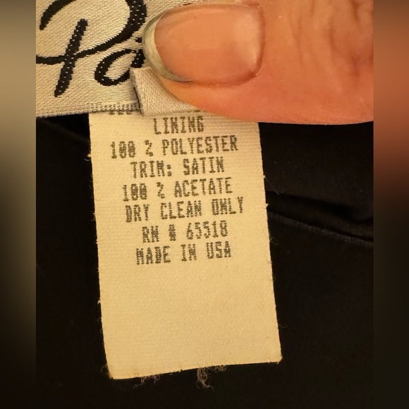 Patra Black Midi Zip Up Skirt | Size 6 - Picture 8 of 8